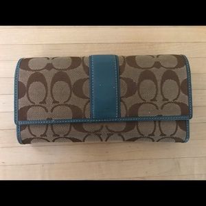 Coach Waller w/Checkbook Cover